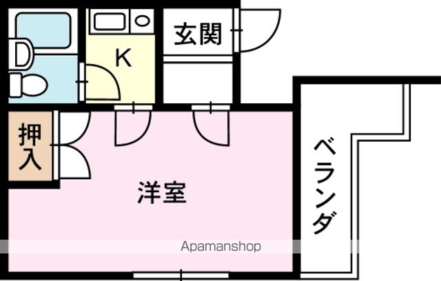 ＪＲ東海道本線 袋井駅 バス乗車時間：5分 最寄りバス停で下車 徒歩2分 3階建 築34年の間取り写真