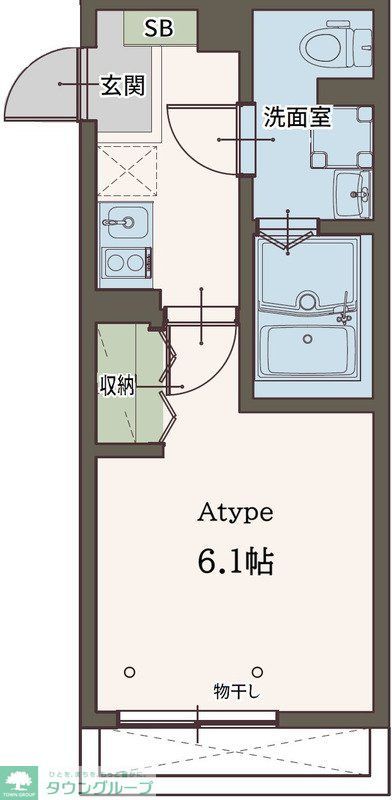 Agrande HibarigaokaIIの間取り写真
