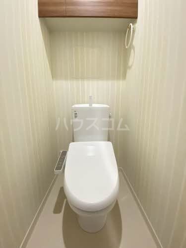 豊橋鉄道渥美線 南栄駅 徒歩28分 4階建 築7年のトイレ写真
