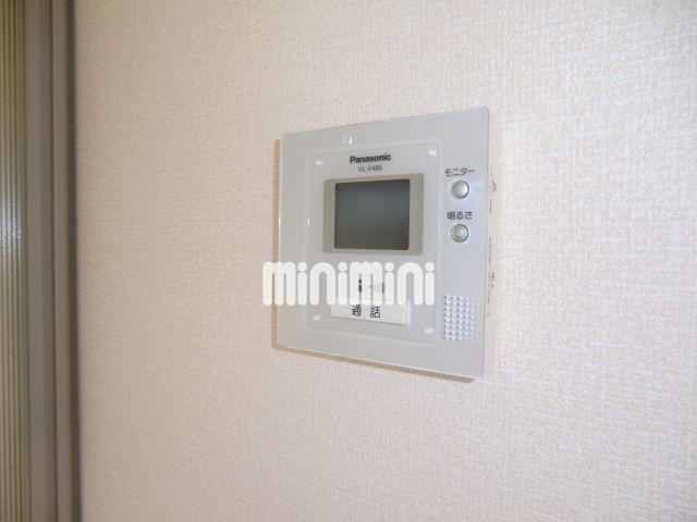 セキュリティ　急な来客時に対応可能なモニターホン完備
