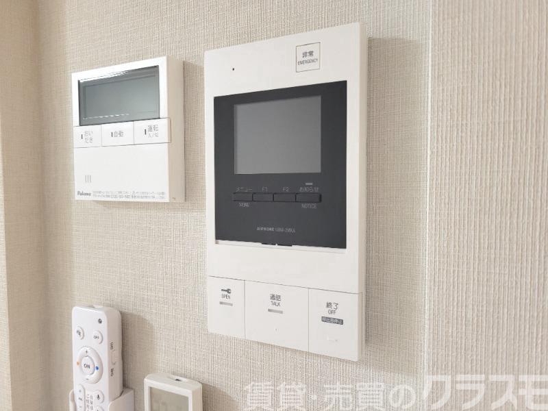 セキュリティ　来訪者が確認できるモニターホン♪