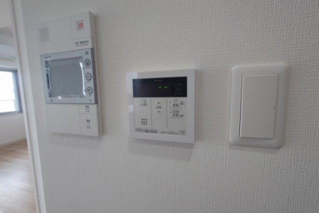 セキュリティ　同施工会社の別物件の写真となります。