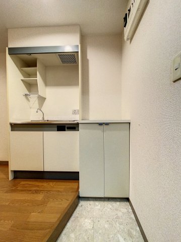 玄関　玄関から。