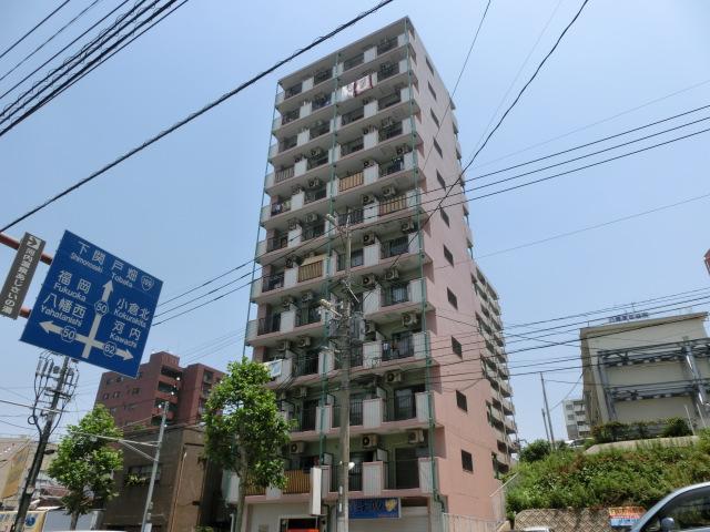 ＪＲ鹿児島本線 スペースワールド駅 バス乗車時間：10分 最寄りバス停で下車 徒歩2分 11階建 築37年の外観写真
