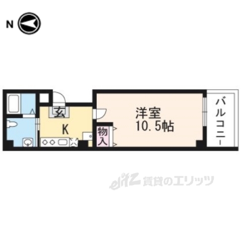 V-style西院の間取り写真