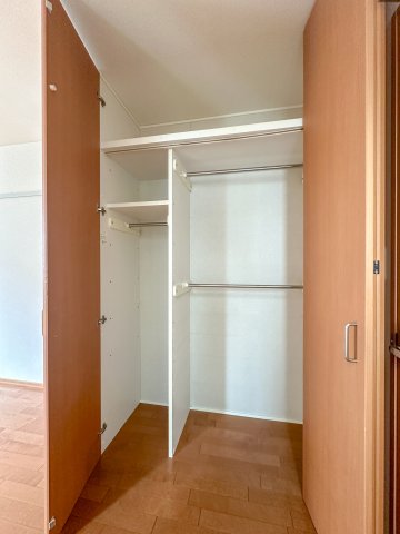 収納　別タイプのお部屋の写真です
