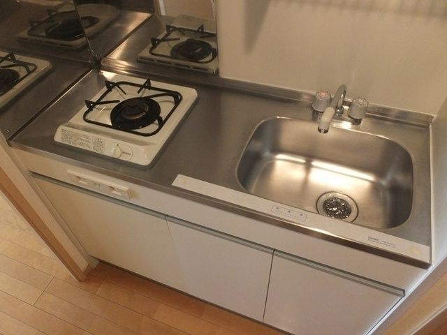 キッチン　システムキッチン１口コンロ