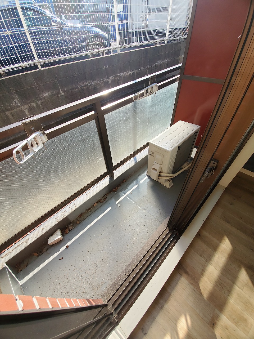 バルコニー　※退去前のため、以前の写真を使用しています。