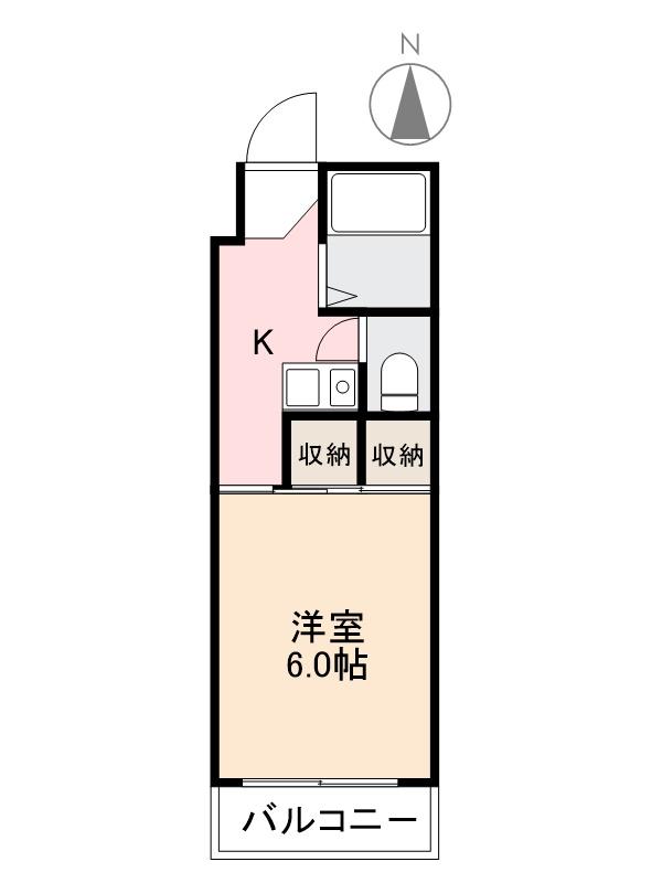 高松市木太町のマンションの間取り