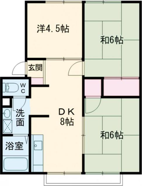 コンフォート東大垣の間取り