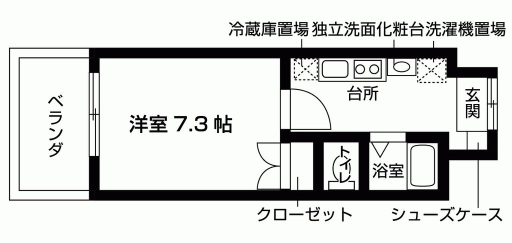 ルーチェ栄の間取り