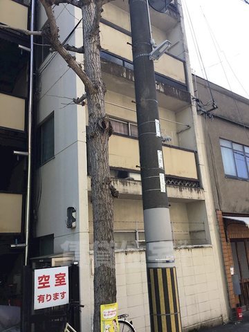 京都市下京区梅湊町のマンションの建物外観