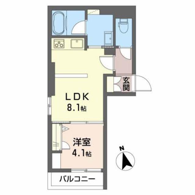 シャーメゾン桜田の間取り