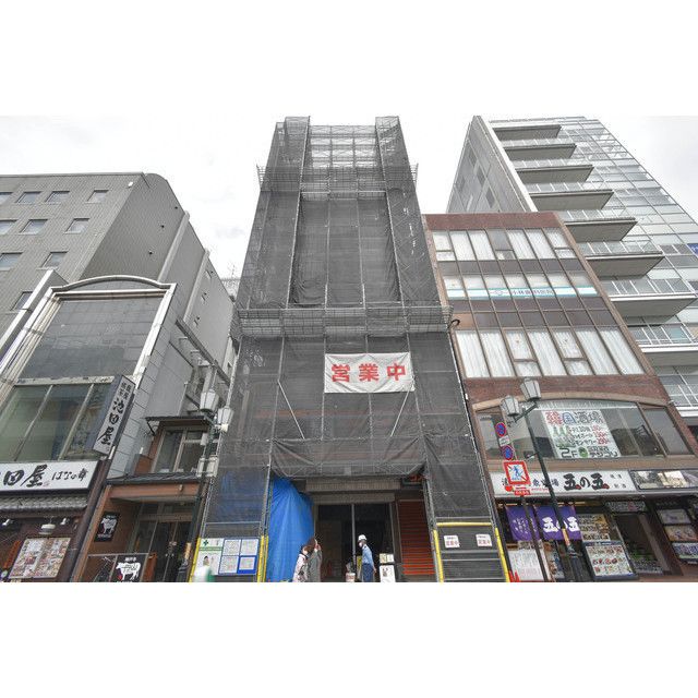 京都市中京区中島町のマンションの建物外観