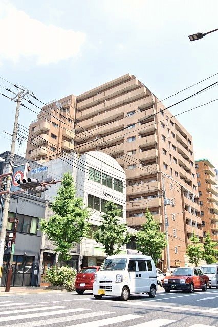 京都市下京区富永町のマンションの建物外観