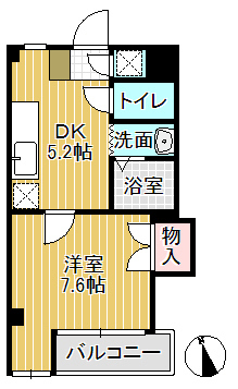 コーポエイムの間取り