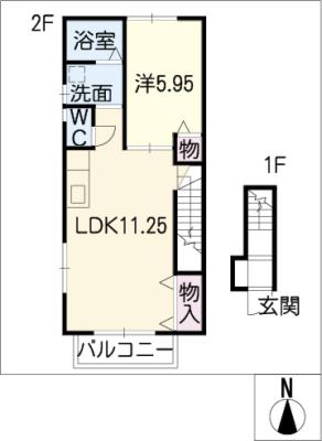 サニーハイツの間取り