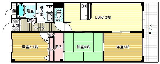 メゾンファミイユの間取り