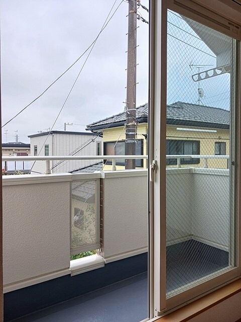 バルコニー　南東向きバルコニーです。