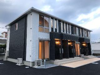 【足柄上郡開成町延沢のアパートの建物外観】