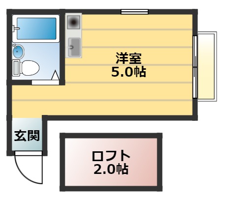 ペアパレス氷川台の間取り