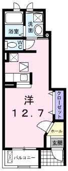 【姫路市網干区福井のアパートの間取り】