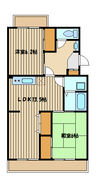 クリアビューパレスの間取り