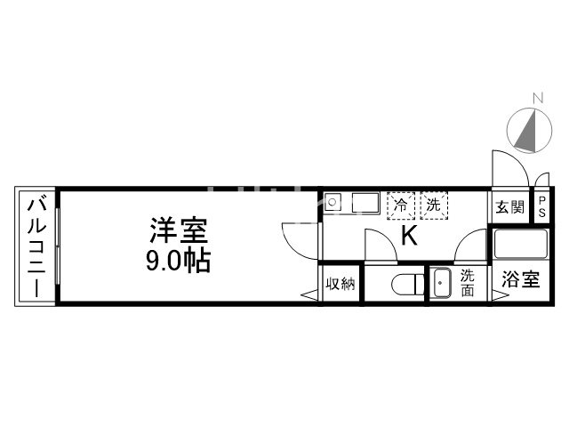 イーストコート東山の間取り