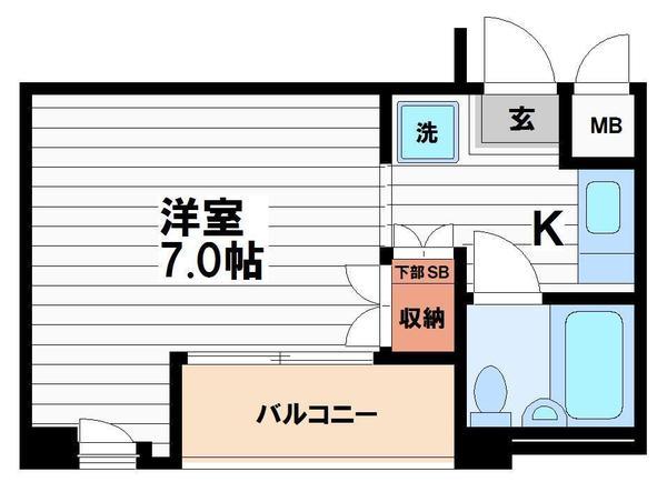 ハイツ澤の間取り