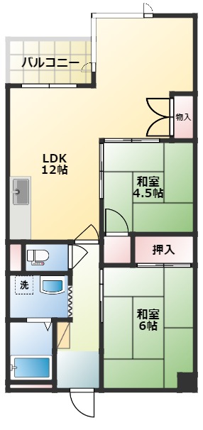 ふじやビルの間取り