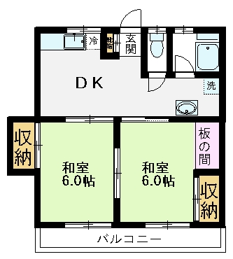 ドルフ恋ヶ窪の間取り