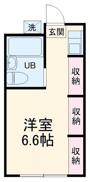 川崎市多摩区東三田のマンションの間取り