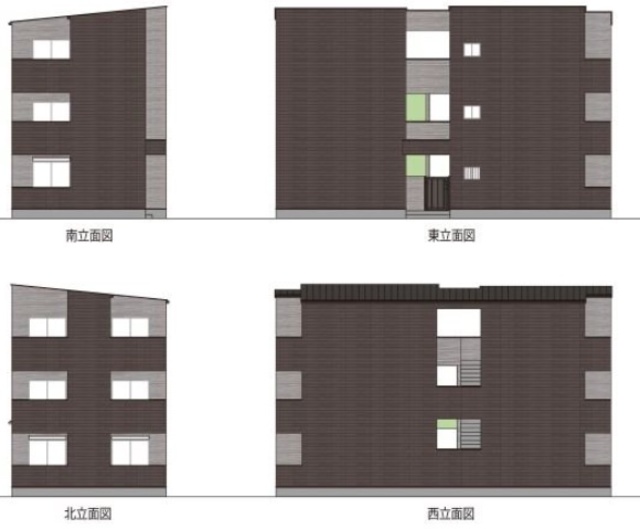 【comodoの建物外観】