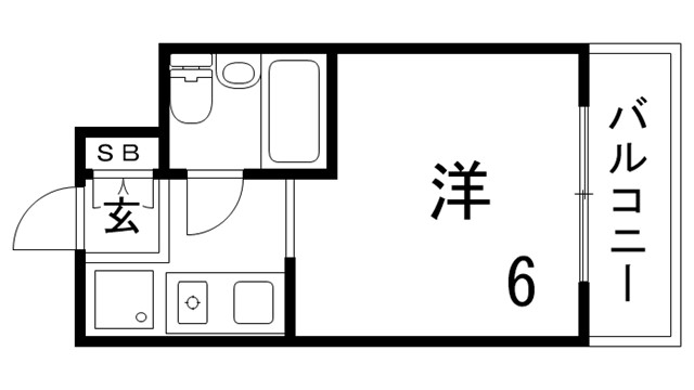 ライオンズマンション三宮の間取り