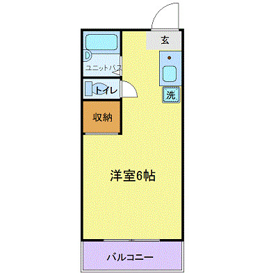 田川マンションの間取り