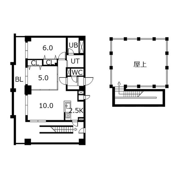 メープル元町の間取り