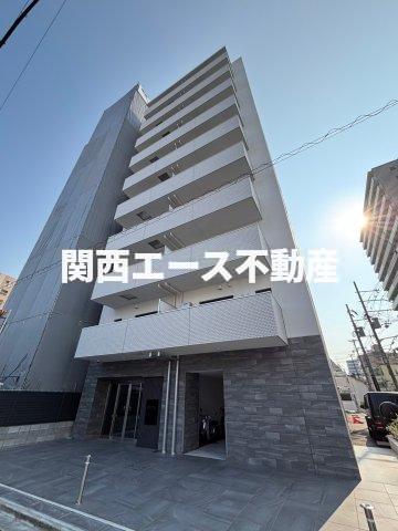 【東大阪市足代北のマンションの建物外観】