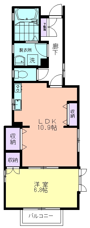 ベラカーサの間取り