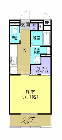 【Amenity Kの間取り】