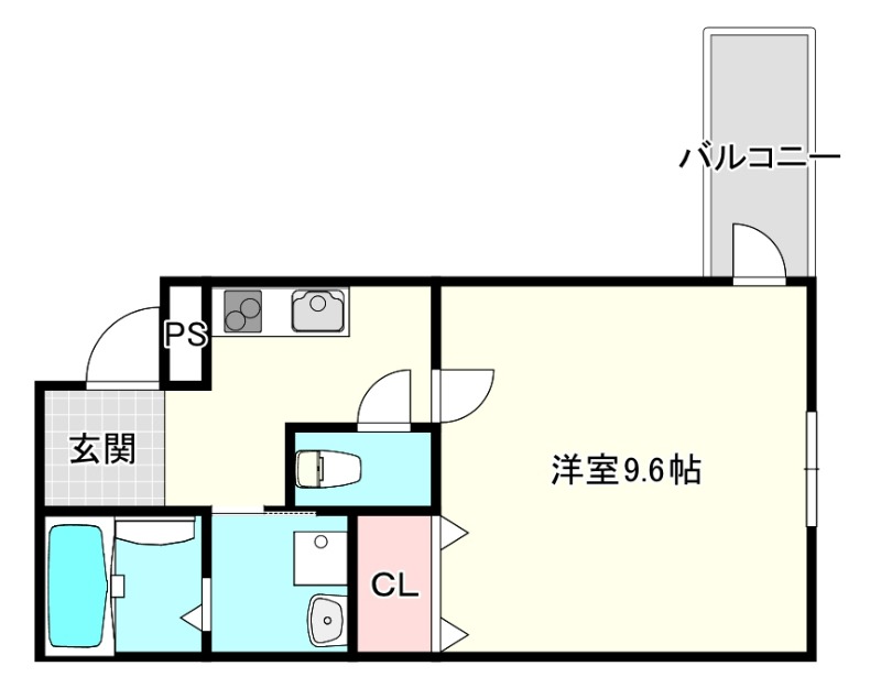 フジパレス伊丹北本町I番館の間取り