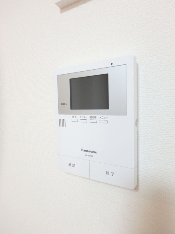 セキュリティ　モニターホン付きで来客時も安心です♪
