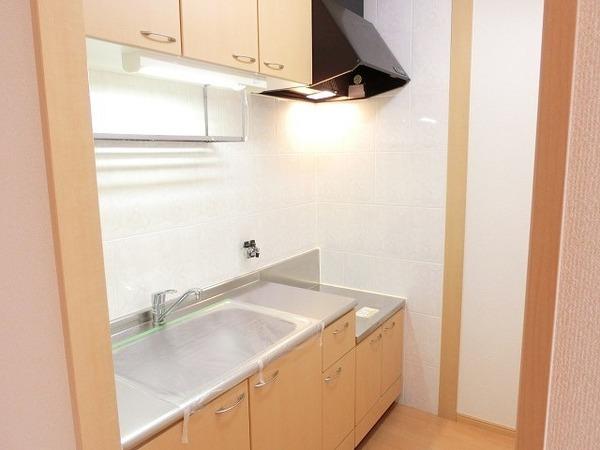 キッチン　ガスコンロ設置可！