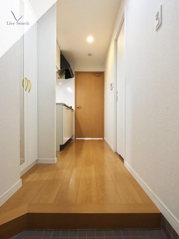 玄関　ゆったりとした玄関です