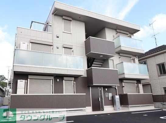 建物外観　お部屋探しはタウンハウジングにお任せ下さい♪