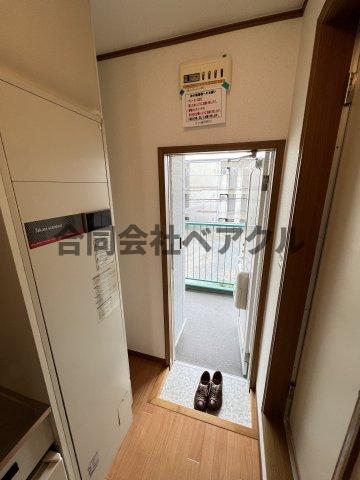玄関　明るい玄関です