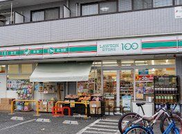 コンビニ　ローソンストア100北葛西二丁目店（コンビニ）まで420m