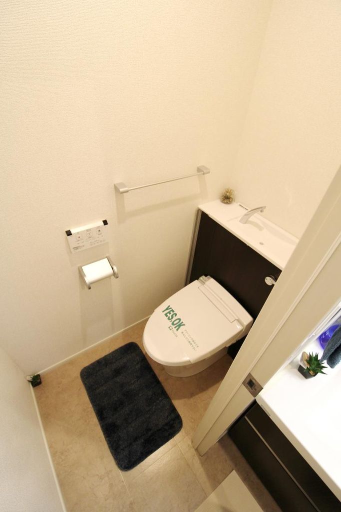 トイレ　家具はイメージです。