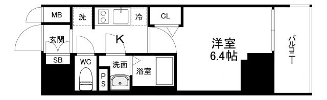 ファステート京都堀川スクエアの間取り写真