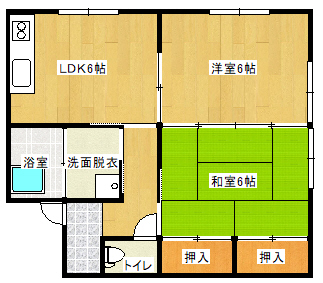 リヒト鞘ヶ谷の間取り