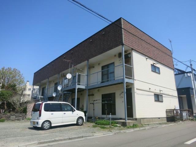 北海道函館市湯浜町（アパート）の賃貸物件の外観